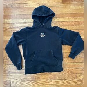 KITH Women's Ready for College Collection Patch Black Hoodie XS No drawstring